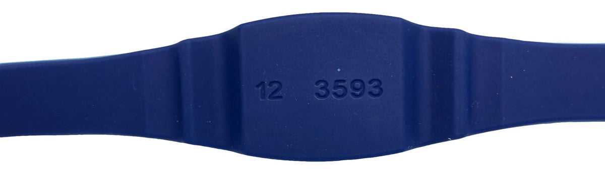 5 - 26 Bit H10301 125 KHz Proximity Wristbands Blue Adjustable AuthorizID Wiegand Waterproof Compatible w/ 1386 1326 7610 1586 1391 1346. Works