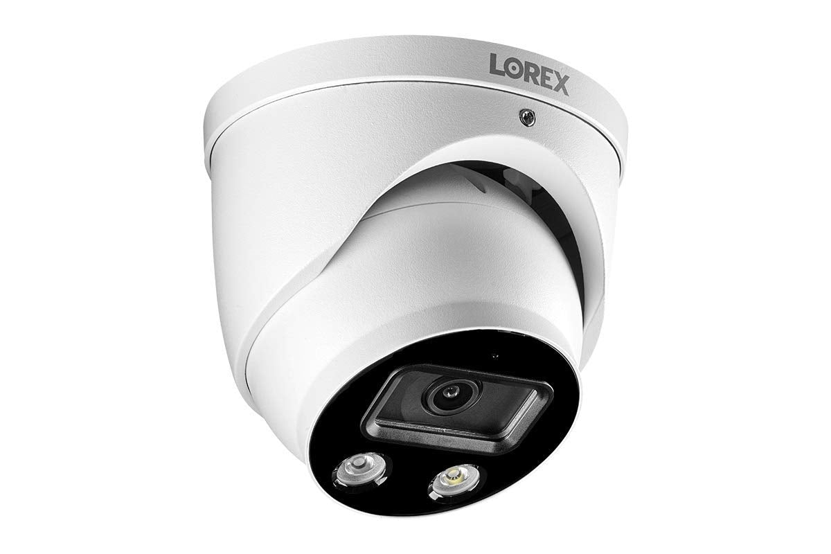 Lorex Technology N4K2SD-88WD 4K Smart Deterrence Surveillance System Featuring N842A82 2TB 4K Fusion NVR and 8 E892DD 4K Two-Way Audio Smart Motion