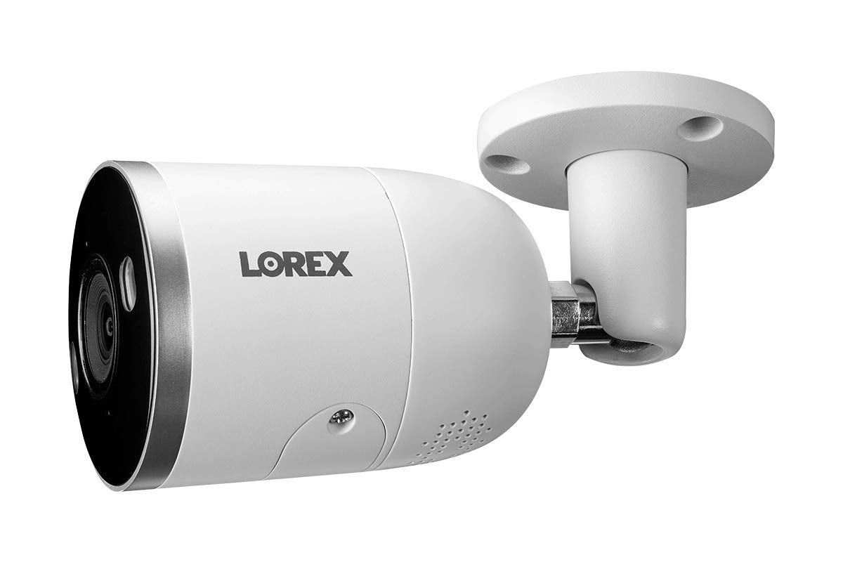 Lorex N4K2SD-88WB Surveillance System Featuring N842A82 Fusion 4K 2TB NVR and 8 E892AB 4K 8MP Active Deterrence Bullet Camera