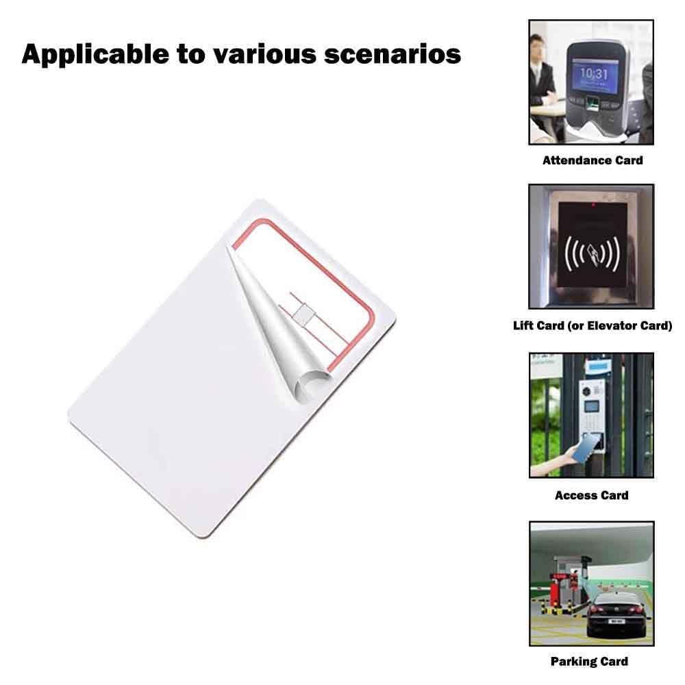 Rewritable -13.56 MHz UID Writable Rewritable Clone IC Smart Key Card, Compatible with MIFARE Classic 1K, RFID Rewritable for Access Control -40 PCS