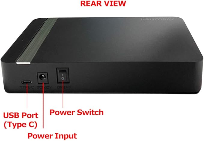 Avolusion HDDGear Pro X 4TB USB 3.0 External Gaming Hard Drive (Pre-formatted for PS4 Pro Slim Original) (Renewed)
