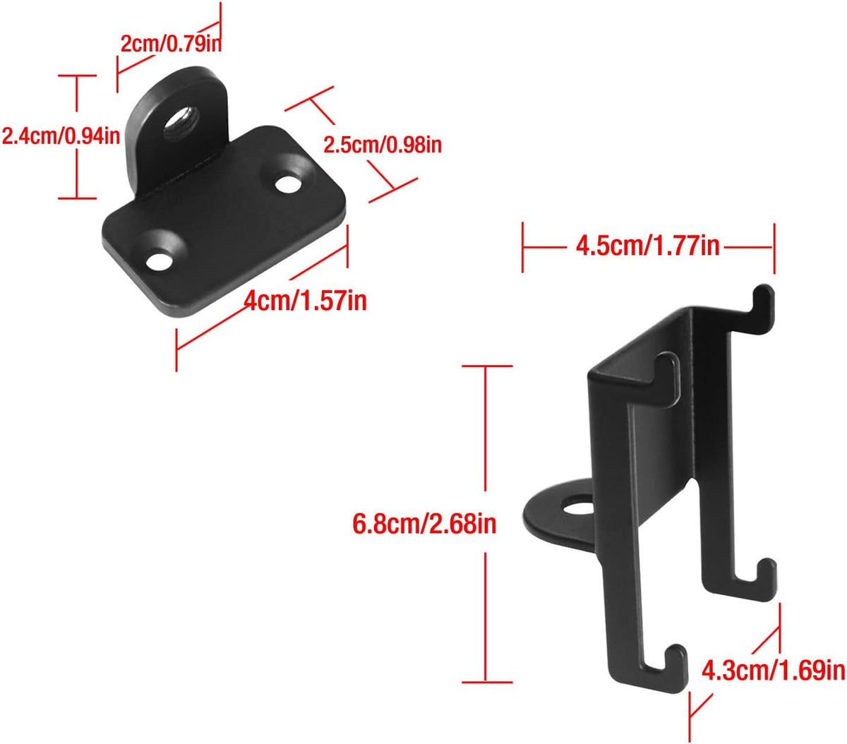 Gugxiom 300 300 Wall Mount Bracket for Surround Speakers and Soundbar, Metal Speaker Wall Mount Kit