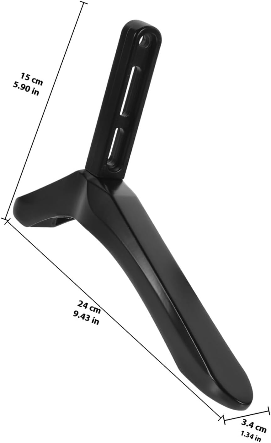 Healeved Black TV Stand Base Mount Bracket - Sturdy Support for Living Room & Bedroom