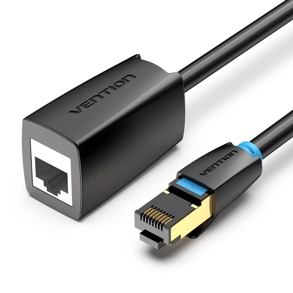 8 26FT 40Gbps Cat8 RJ45 VENTION Cat Ethernet Extension Cable LAN Cable Extender FTP Ethernet Patch Internet Cable