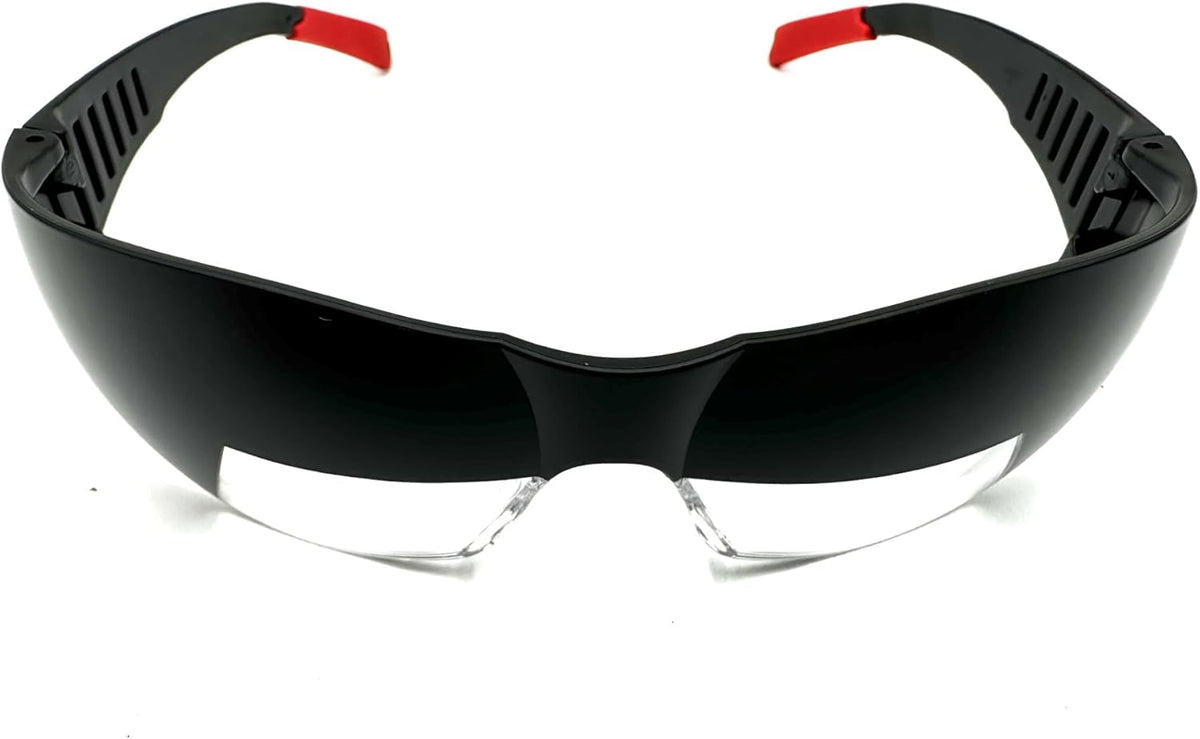 Flaperon Black Fog Foggles for Pilot Training, Adjustable Band, Embossed Hard Case. IFR and VFR training foggles. Durable polycarbonate lenses. Rubberized Tips.