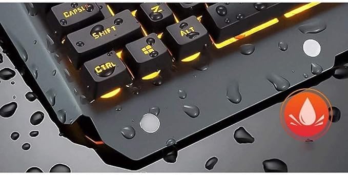 Marycan Keyboard Mouse Combo Gaming Keyboard and Mouse SetLED Backlit Mechanical Feel Business Office Keyboard Colorful Breathing Backlit Gaming Mouse for WindowsComputerDesktopPCNotebookLaptop