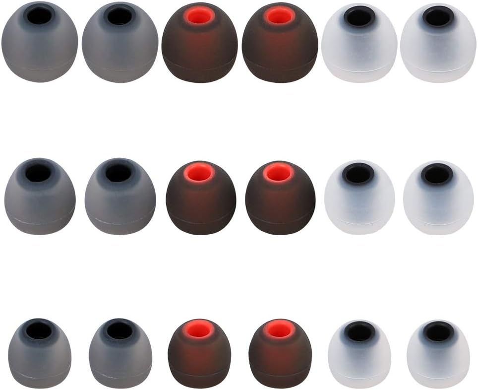 Earbud Tips Earbuds Replacement Tips Ear Tips Earbuds Eartips Eargels 9 Pairs SML