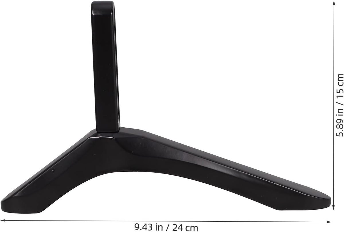 AGFELO Universal TV Stand Tabletop Base Bracket with Screws Aluminum Alloy Television Mount Support for Desktop Use