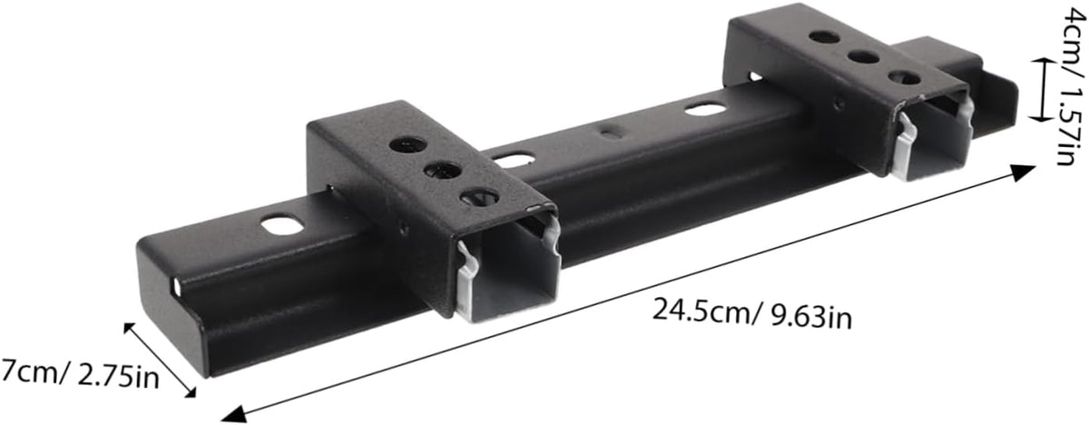 Homoyoyo 2 Set Stainless Steel Tv Wall Mount Extended Swivel Rotating Bracket Wall Mount Tv Stand for Home