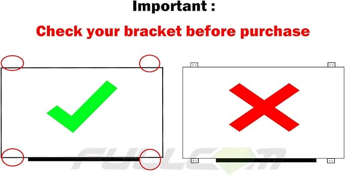 New LCD Replacement Screen 15.6 Inch N156HCA-EAA FHD 1920x1080 IPS 30 Pin Matte Compatible with N156HCA-EAB for Laptop/Display/Screen/LCD Application