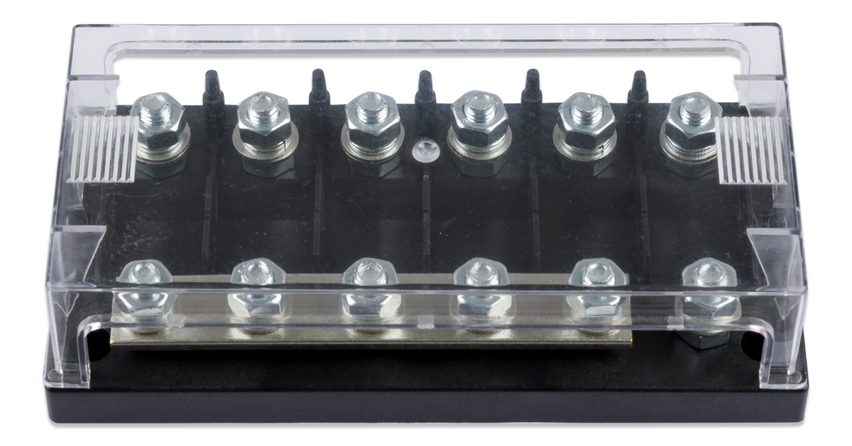 Victron CIP050060000	Fuse holder 6-way for MEGA-fuse