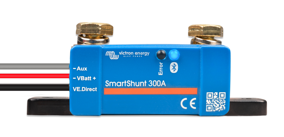 Victron SHU065130050 SmartShunt 300A Battery Monitor IP 65 Bluetooth Smart Shunt