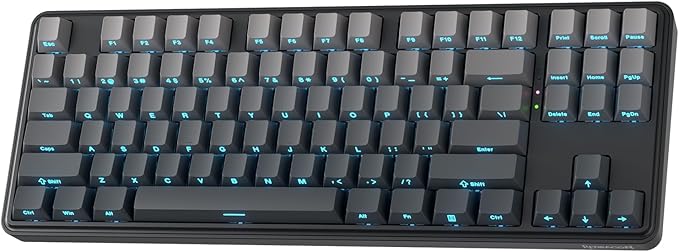Redragon K707 PRO GB 80% Gasket RGB Gaming Keyboard 3-Modes Wireless TKL Mechanical Keyboard w/Hot-Swap South-Facing LEDs Socket PBT Gradient Keycaps &amp 5-Layer Noise Dampening Custom Linear Swi