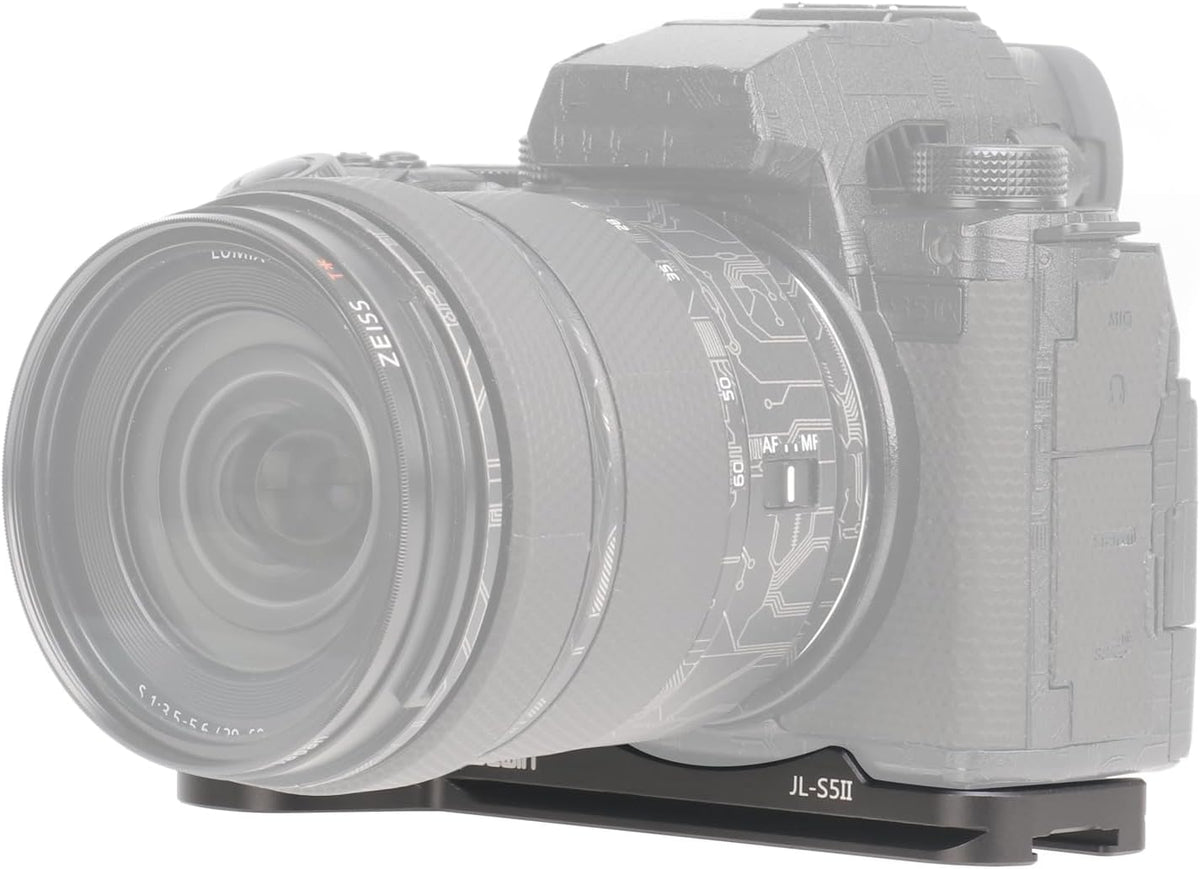 FocusFoto DC-S5 S5II/ DC-S5 S5IIX DC-G9M2 G9II Quick Release Baseplate QR Plate with Cold Shoe Mount for Panasonic