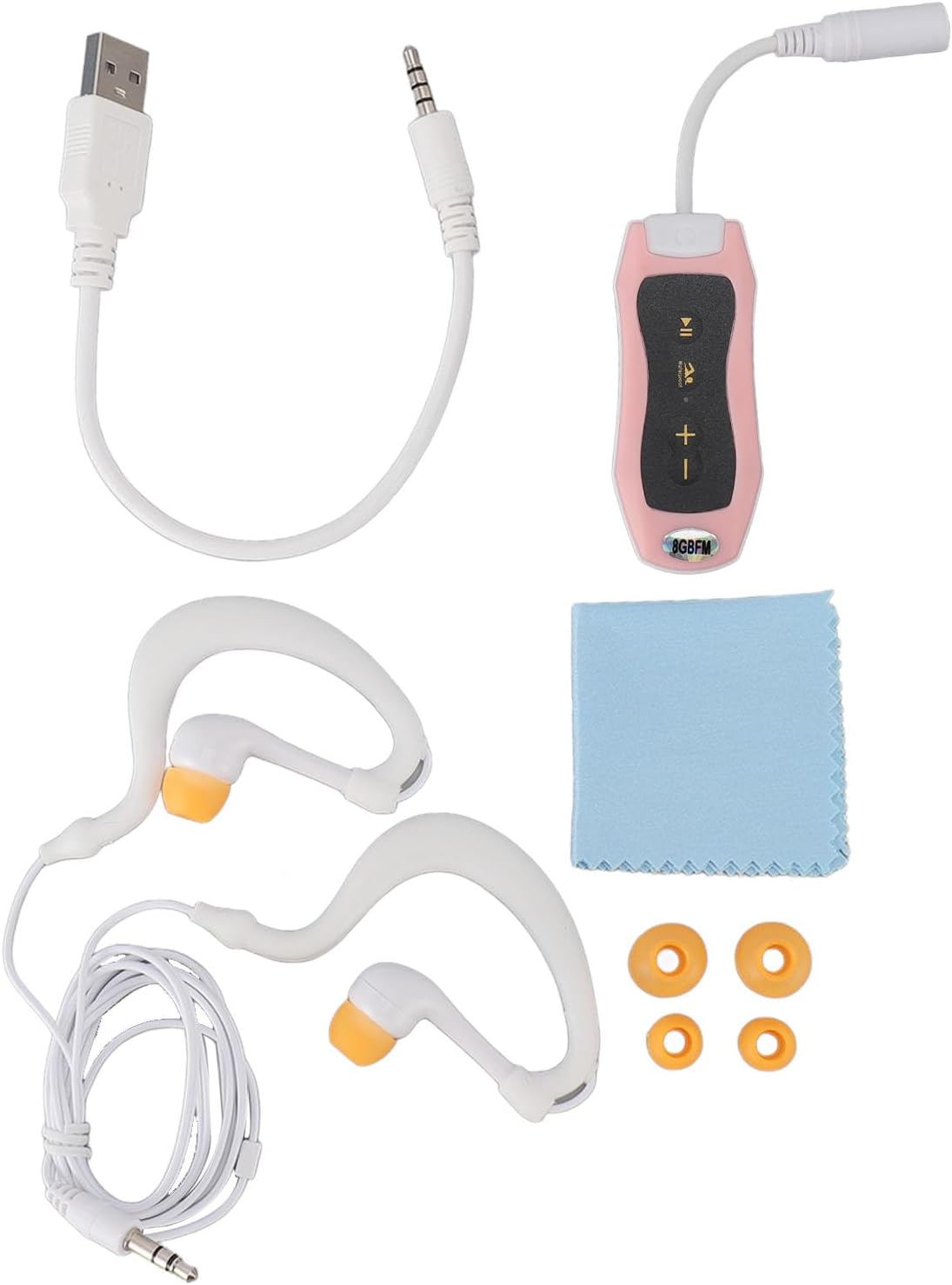 HEEPDD MP3 Swimming, 8GB Swimmers MP3 Swimming, (8GB) Player for Design, Long Battery Life, Storage for Athletes