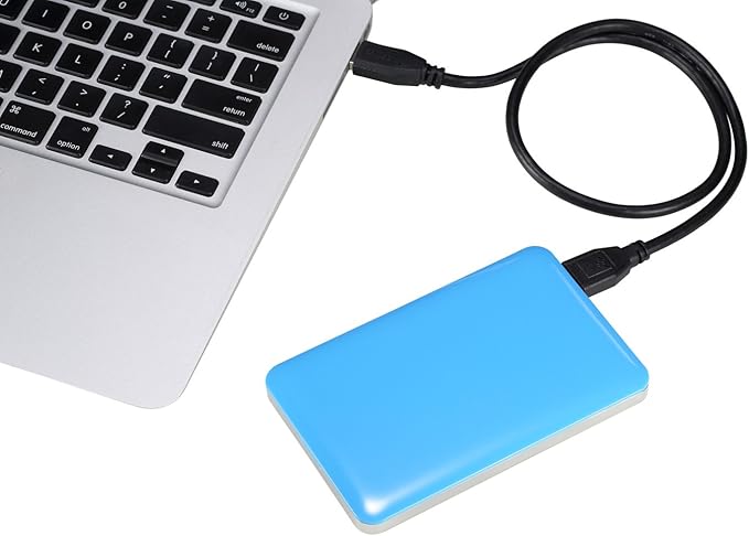 U3 2.5 inch USB 3.0 FAT32 Portable External Hard Drive - Blue (320GB)