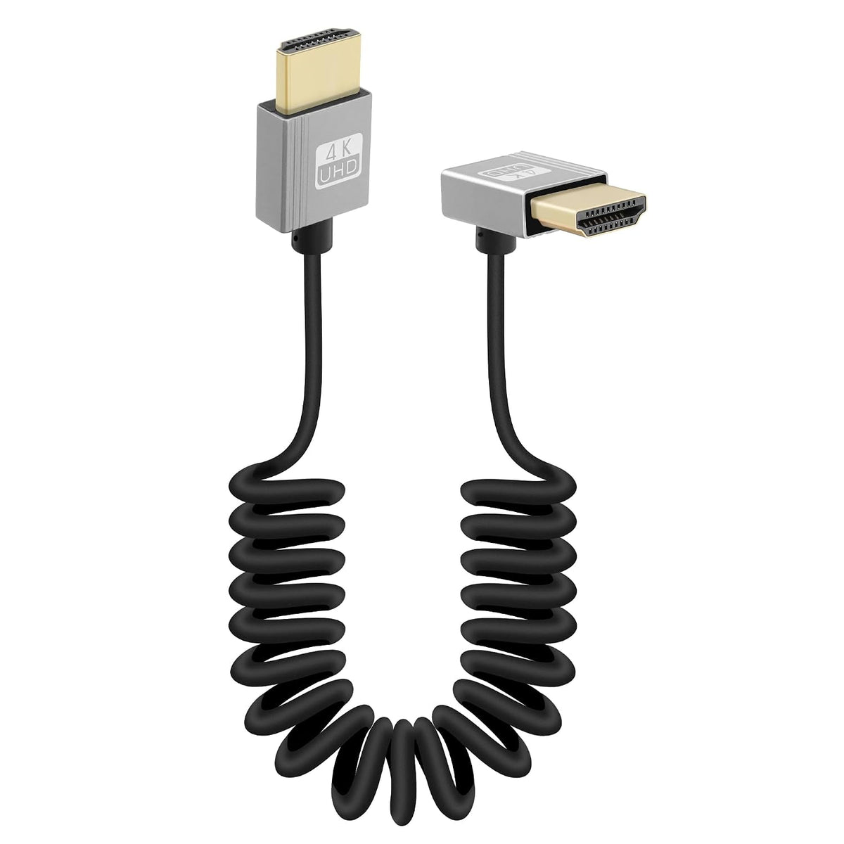 90 4K Cable,18Gbps hdtv2.0 4K@60Hz,Compatible Cameras,Camcorders,Monitors(3FT/0.9M) RIIEYOCA Degree Short HDTV to HDTV