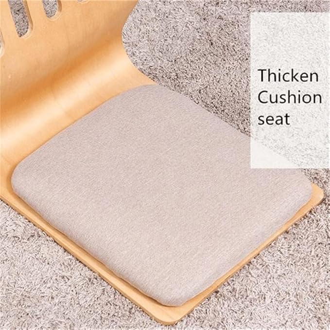Office Chair Gaming Chair Computer Chair Asian Traditional Tatami Floor Chair Legless Chair Seating Living Room Furniture