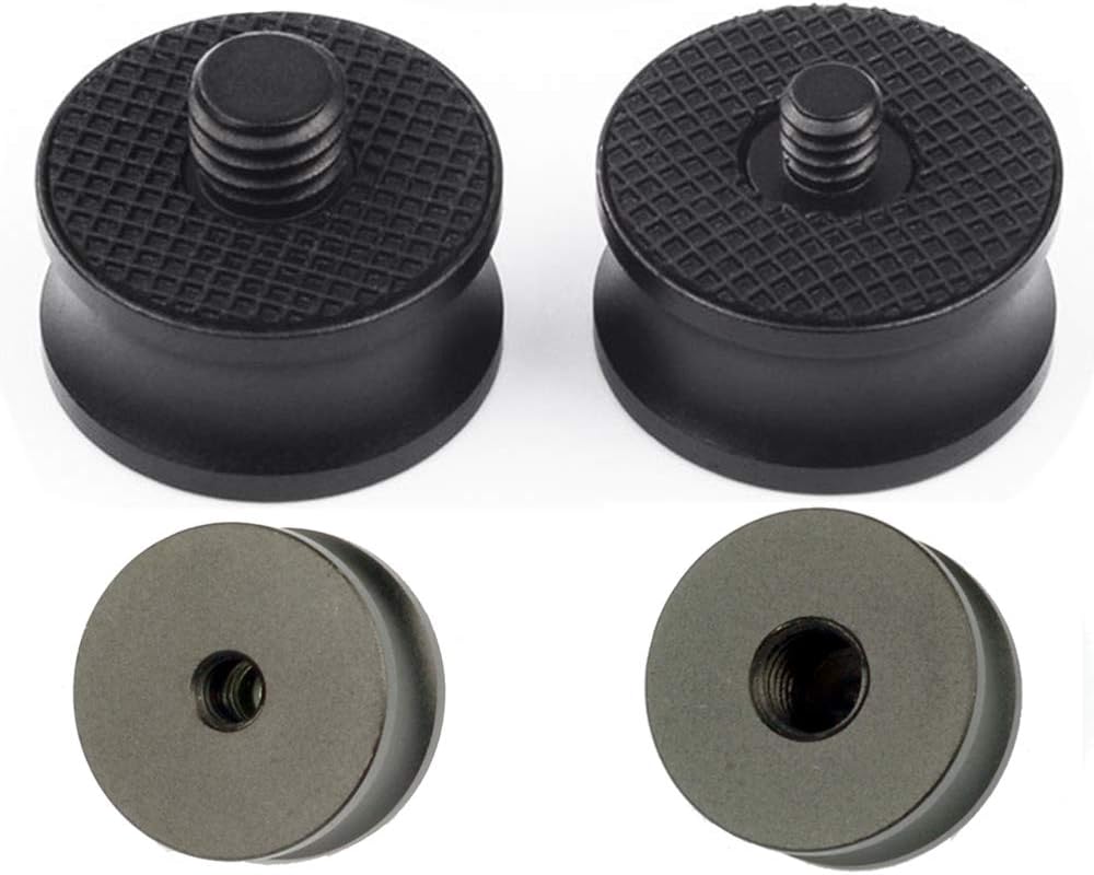 1/4" Male to 3/8" Female Camera Tripod Screw Converter Adapter for Tripod, Monopod, Ballhead Camera