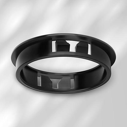 GAGIRA 20PCS 1-1/2" Black Cable Snap Bushing Grommet, Snap in Cord Bushing Protect Cables