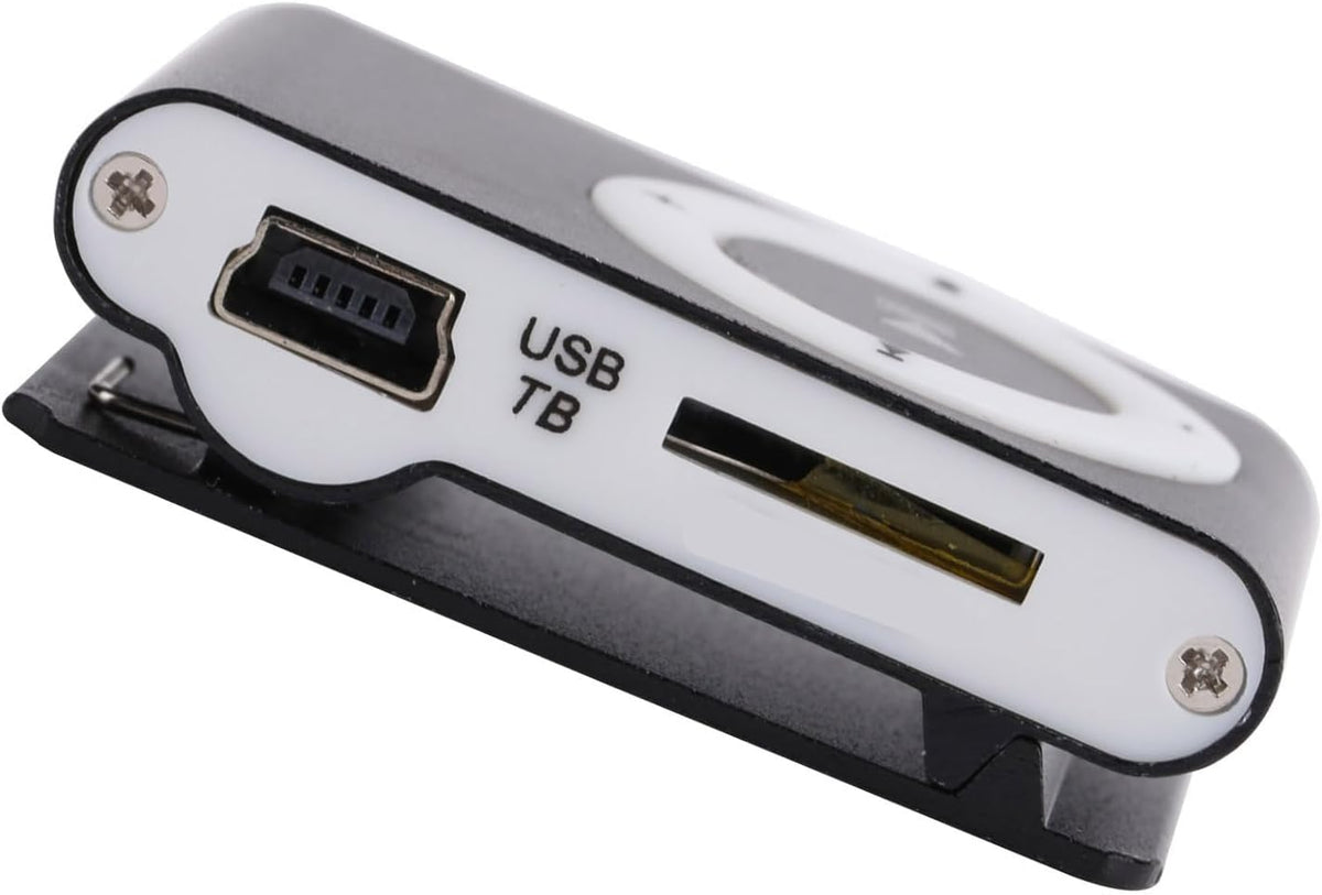 EBTOOLS MP3 MP3 5H Mini Player, Portable Digital Music Media Player, Mini with Back Clip, Player with Earphone and USB