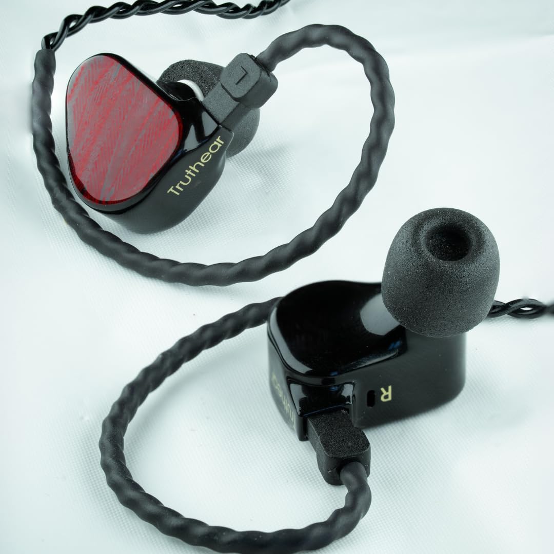Comply 600 Core Series | Memory Foam Replacement IEM Ear Tips for Truthear, Sennheiser, Moondrop & More | Superior Noise Isolation, Ultimate Comfort, Secure Fit | TechDefender, Black, Small (3 Pairs)