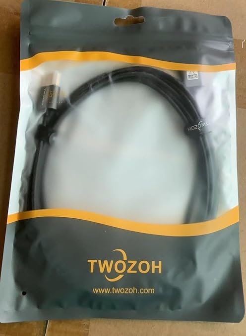 Twozoh Ultra-Thin HDMI to HDMI Cable 10FT, Hyper Slim HDMI 2.0 Cable, Extreme Flexible HDMI Cord Support 3D/4K@60Hz, 2160P, 1080P