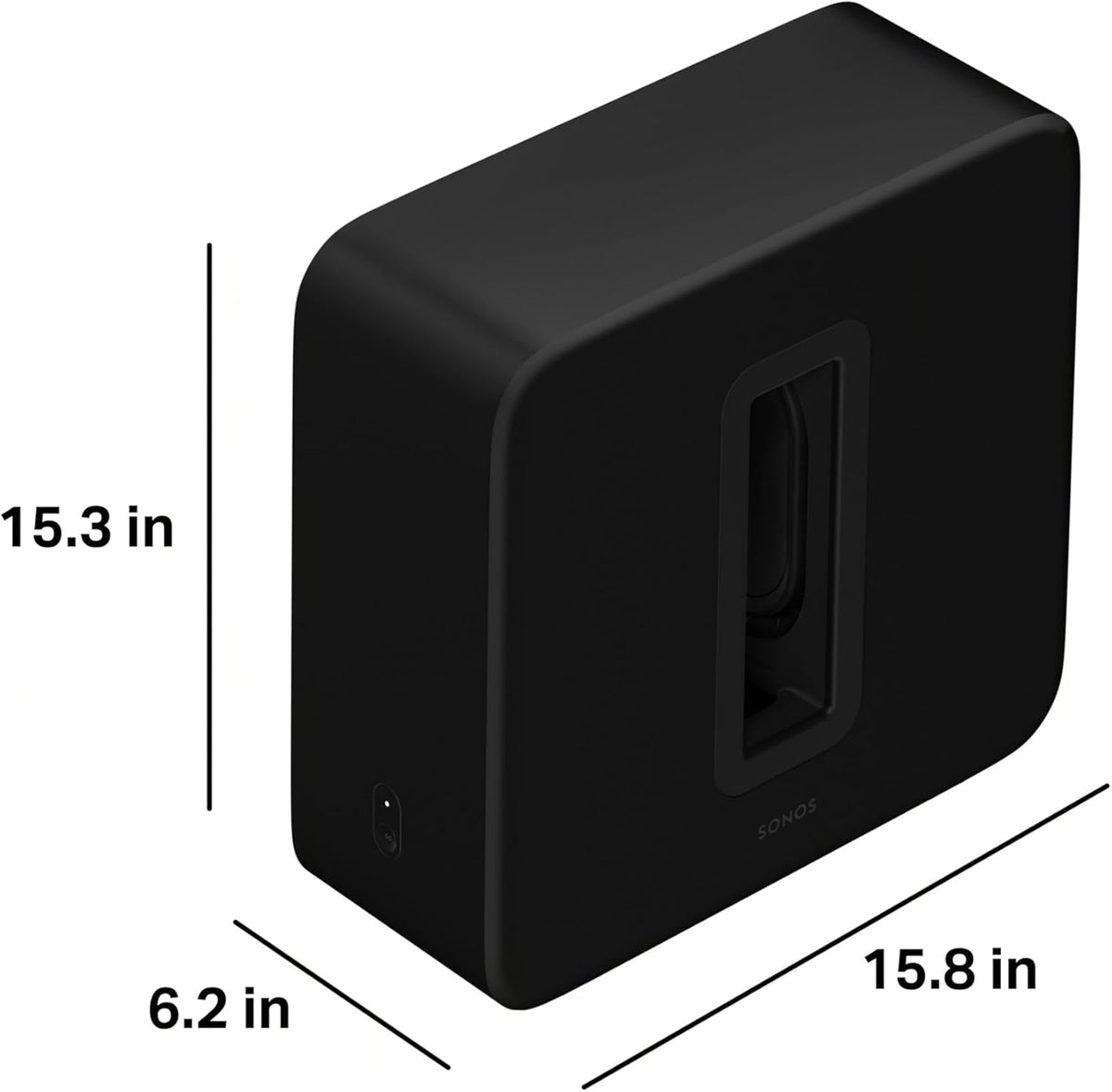 Sonos Sub 4 - Wireless Subwoofer - Black