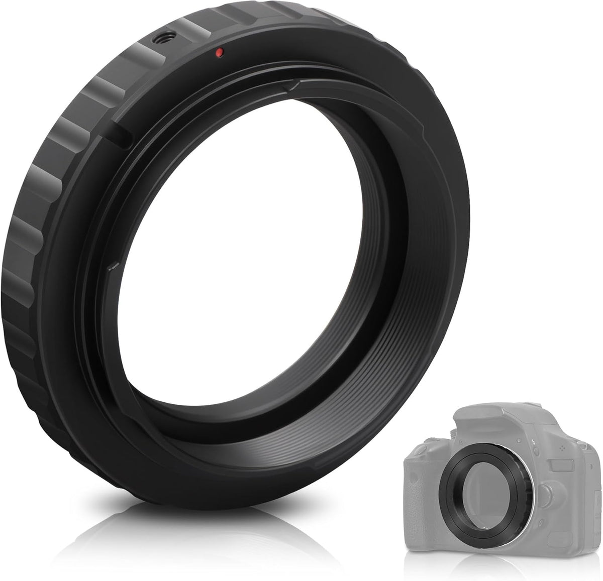 A ALSTAR T2 Alstar Telescope Camera Adapter T Ring Adapter Metal Compatible for All Canon EOS SLR/DSLR Cameras Standard