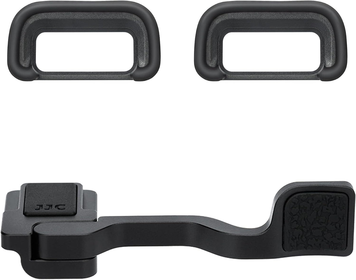 A6700 JJC Soft Eye Cup Eyecup Eyepiece & Metal Thumb Rest Grip for Sony Mirrorless Camera