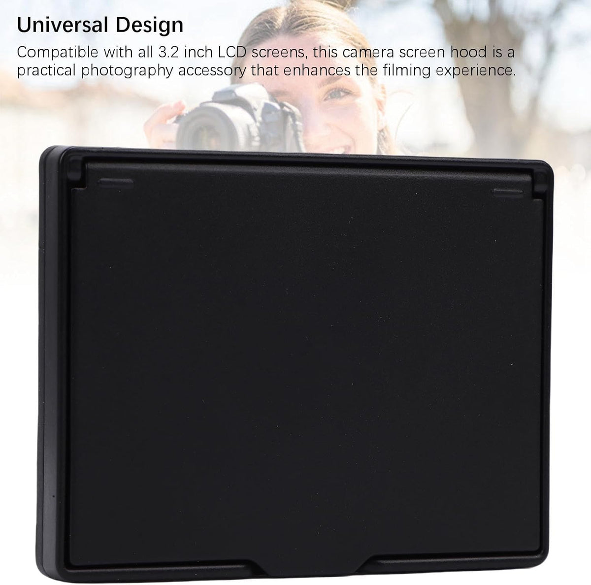 3.2 Inch 3.2 inch Bewinner Camera LCD Screen Hood for Universal LCD Screens Cameras, Camera Foldable Sun Shade Cover