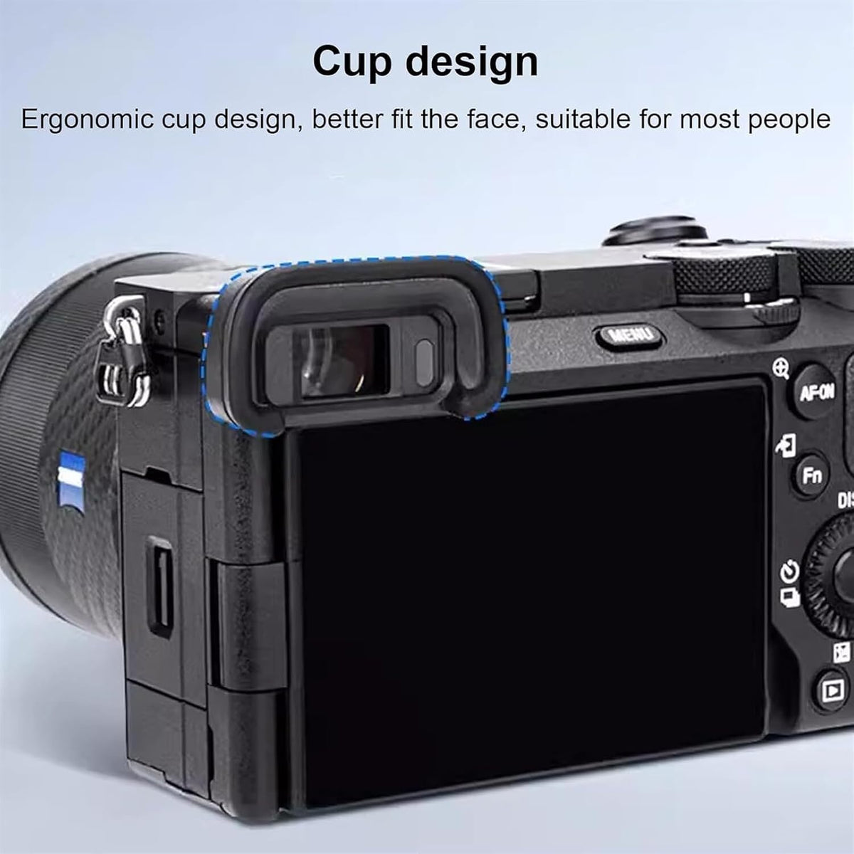 HUYETRXA EP20 A6700 FDA-EP20(2X Camera Eyecup Eyepiece Viewfinder Eye Cup for Sony Eyeshade Accessories Replaces