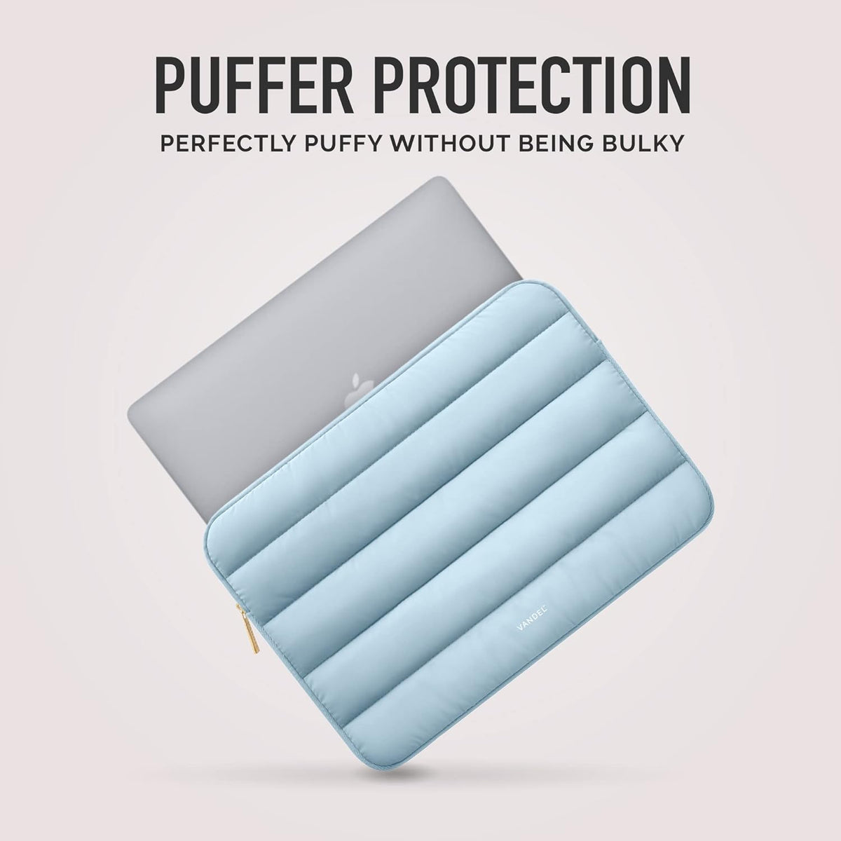 Vandel - The Original Puffy Laptop Sleeve 15-16 Inch Sleeve for Women and Men MacBook Pro 16 in Case, Cute Computer Bag 15.6 Inch HP Carrying Case - Apple, Asus, Dell, HP Laptop Case 15.6 Cover