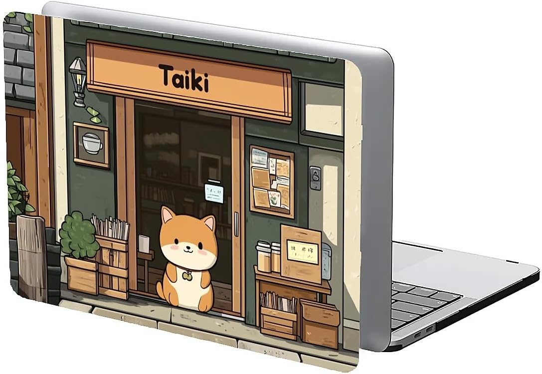 Compatible with MacBook Air 13.3 13.6 Inch Case 2022 2021 2020 2019 Plastic Hard Shell Case Cover,13.3 Pro(A1706/A1708/A1989/A2159/A2289/A2338), A Cute Shiba