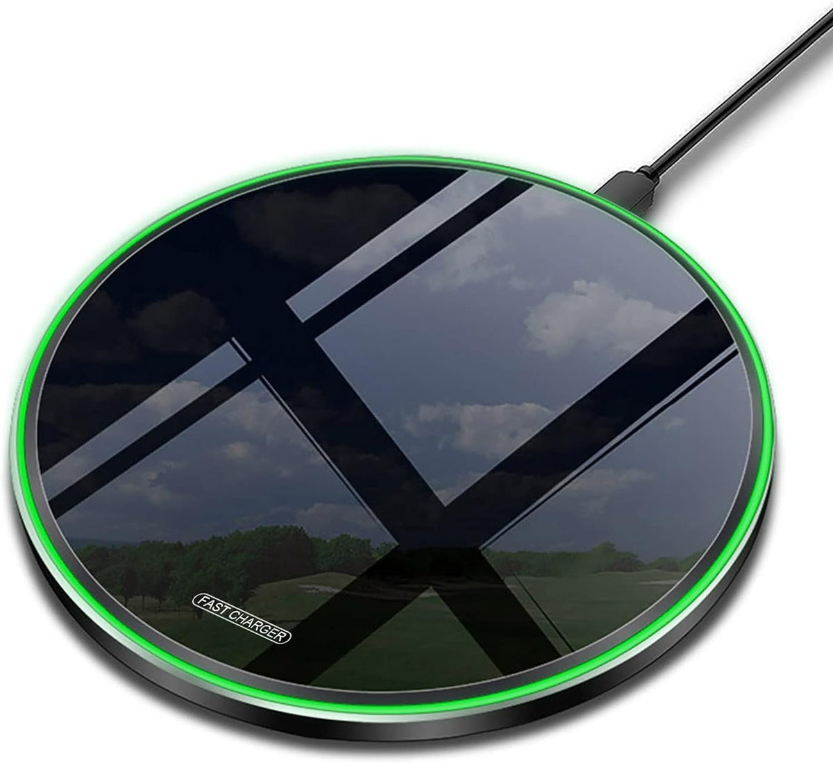 Fast Wireless Charger,20W Max Wireless Charging Pad Compatible with iPhone 16/16 Pro/Pro Max/15/14/13/12/11/X,AirPods;FDGAO Induction Charge Mat for Samsung Galaxy S25/S24/S23/S20/Pixel/G8
