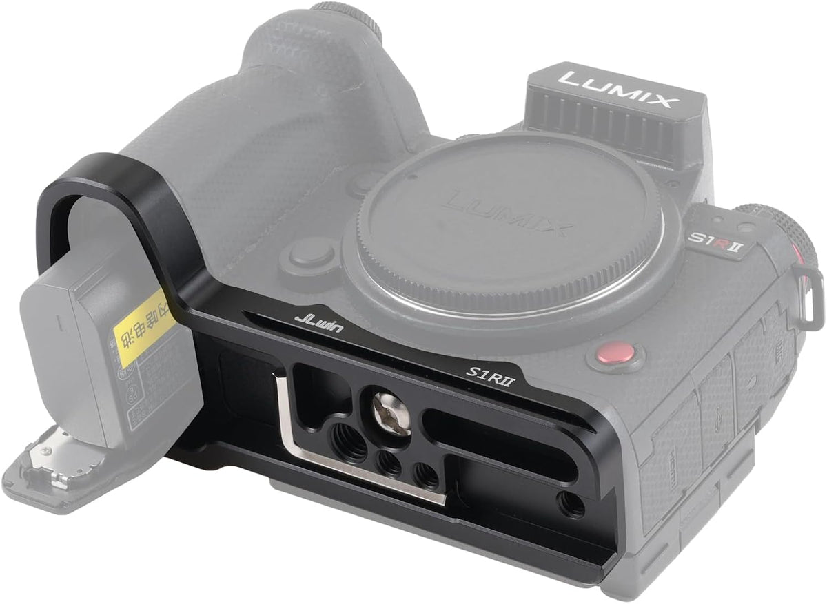 FocusFoto S1RII/S1II/S1 Quick Release Baseplate QR Plate Mount for Panasonic Lumix IIE Full Frame Mirrorless Camera