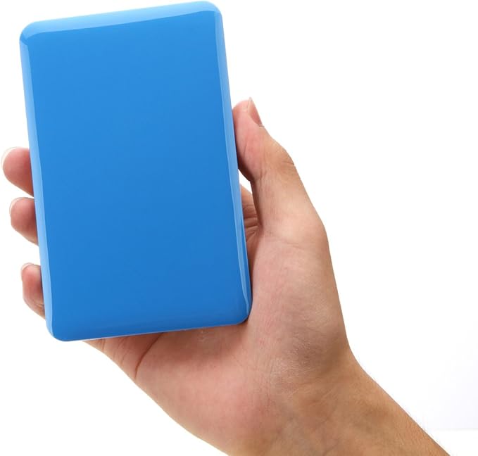 U3 2.5 inch USB 3.0 FAT32 Portable External Hard Drive - Blue (320GB)