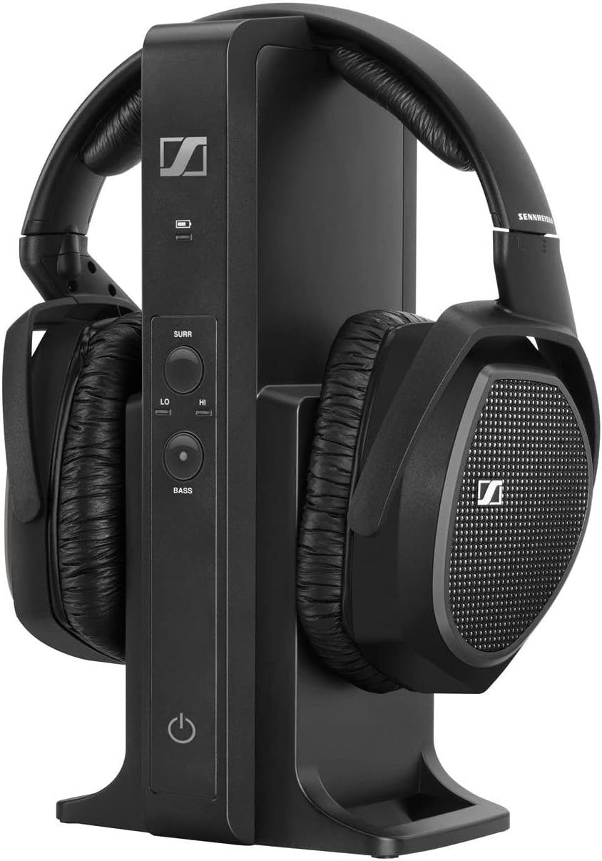Sennheiser Consumer Audio RS 175 RF Wireless Headphone System, Black