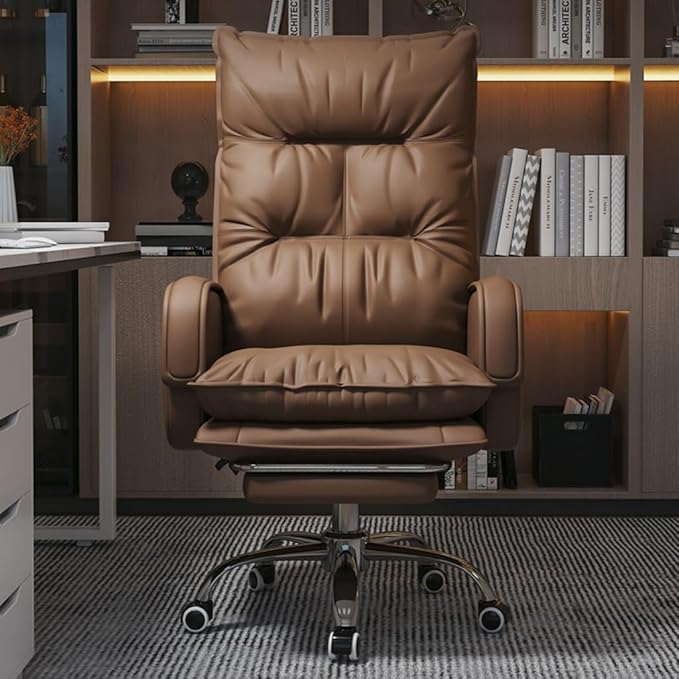 Gaming chair  Home Office Desk Chairs Chair Computer Sofa Chair Can Lie Leisure Desk Chairs with Wheels Gaming Chairs for Adults Office Chair Lift Desk Chair for Living Room Bedroom ( Color : Beige