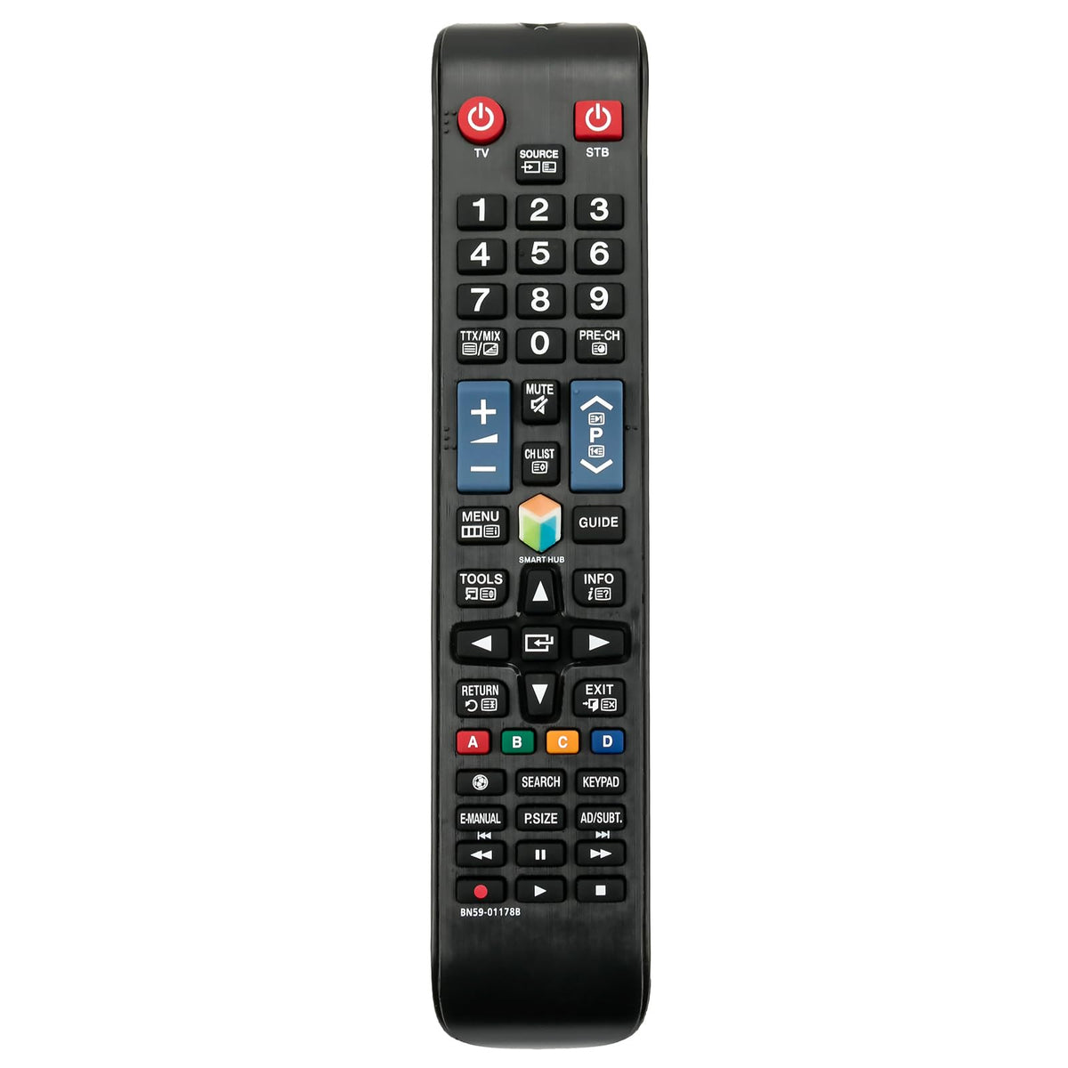 New BN59-01178B Replaced Remote fit for SAMSUNG TV UE32H4500 AA59-00581A UE32H5303 UE40H5303 UE40H6200UE46H5303 UE48H6200UE50H53