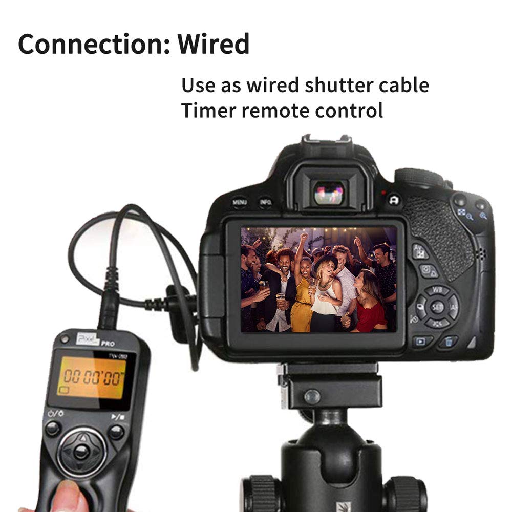 Pixel TW-283 N3 Wireless Shutter Remote Control Tiner Remote Shutter Release for Canon Eos 5D Mark IV 5D 6D 7D Mark 1DX MARKII R5 R6 50D 40D 30D 20D