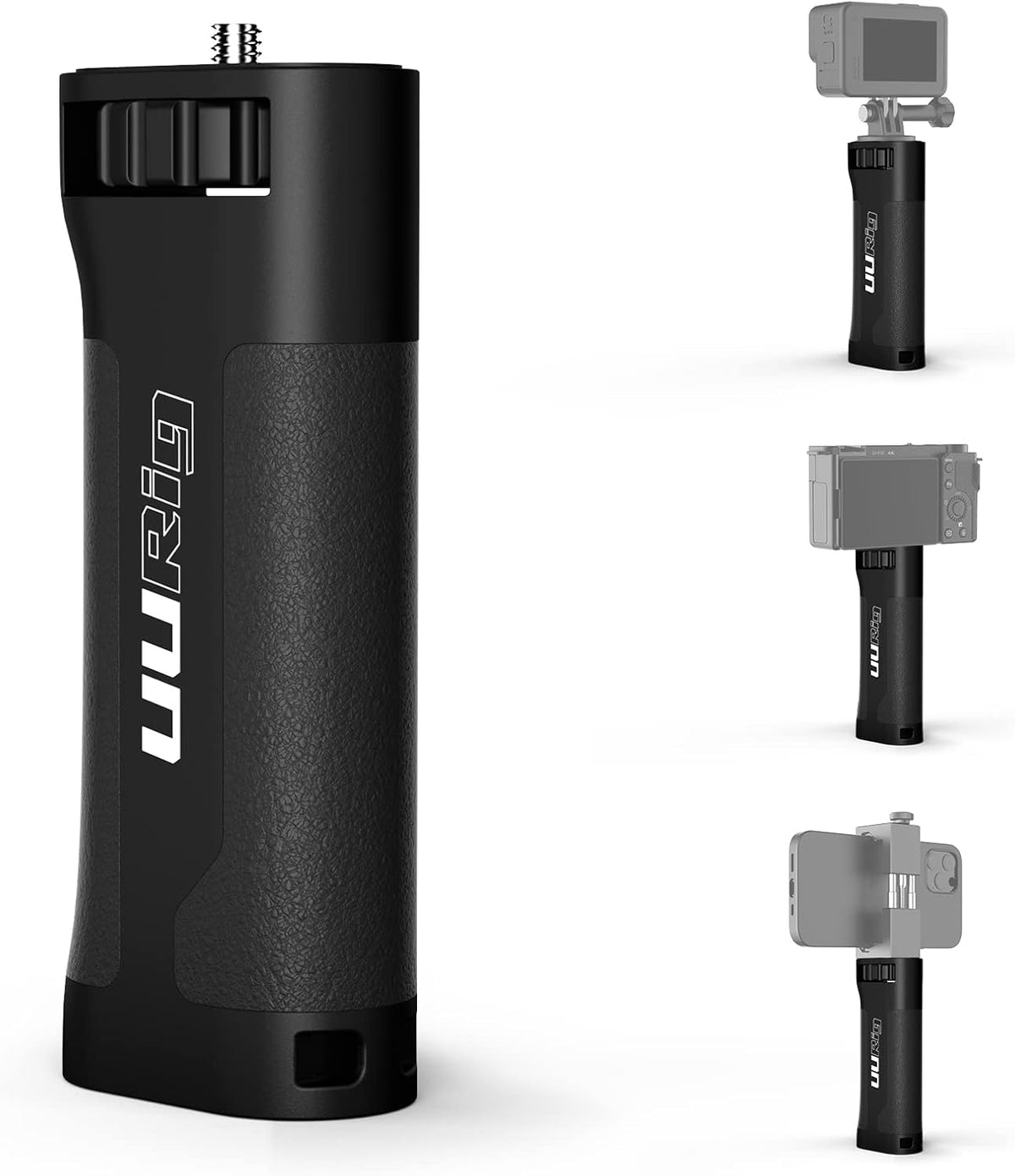 UURig Camera Handle Grip 1/4" Screw for Camera Stabilizer, Pistol Grip Camera Handle Compatible with Action Cam Canon Nikon Sony Digital Camera Mobile Video Shooting Vlog Camcorder