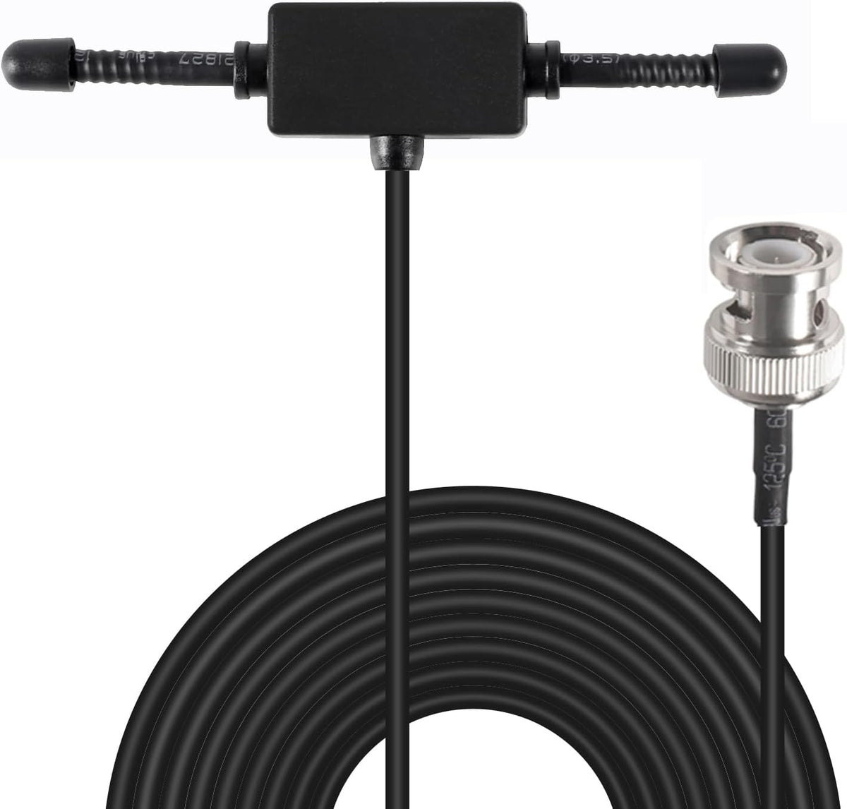 AEDIKO 20-1300MHz Police Radio Scanner Antenna Car Truck Adhesive Mount Ham Radio Mobile Scanner Antenna VHF UHF BNC