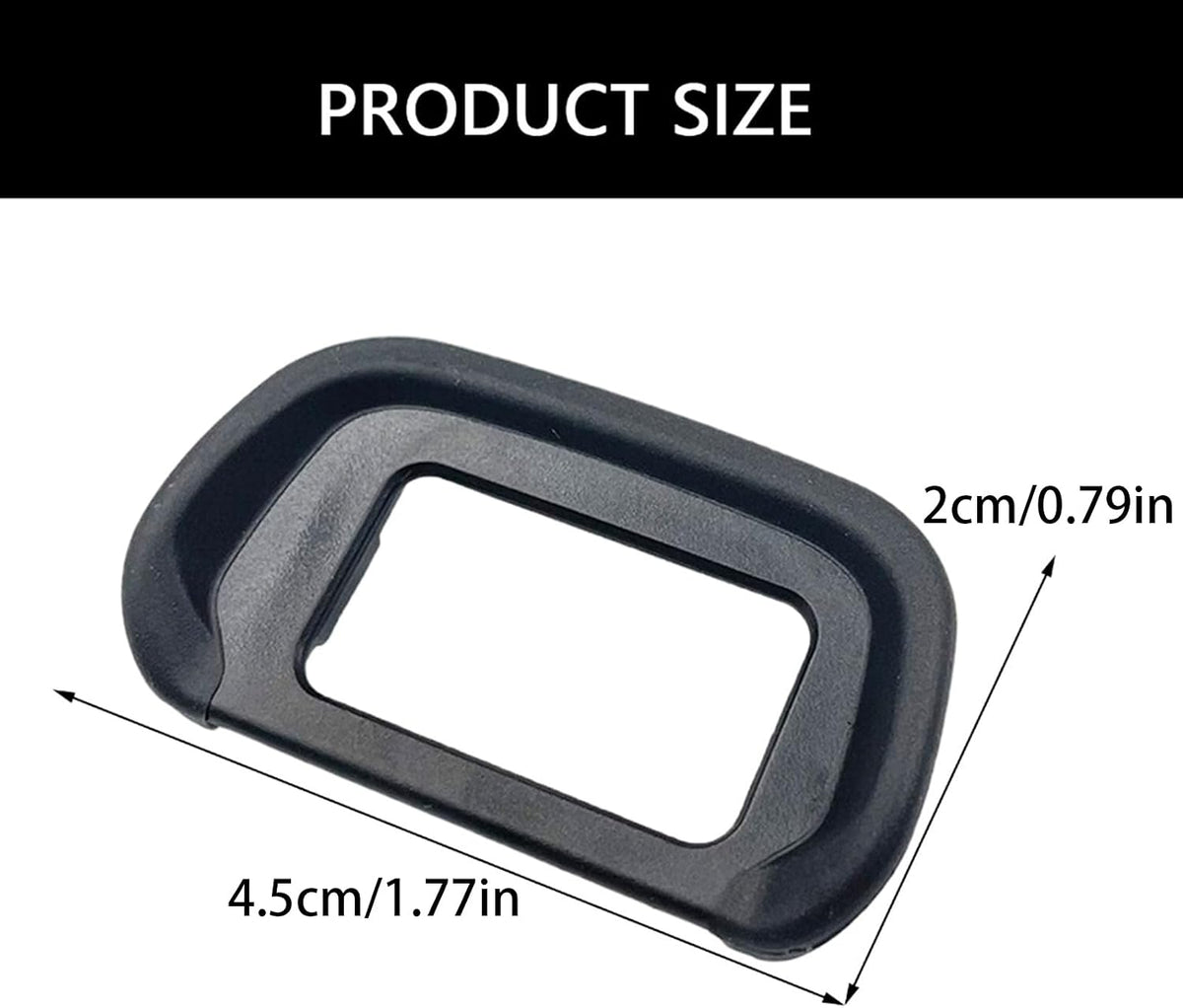 AOYUDJ EOSR10 EOSR10 Viewfinders Hard Eyecups View Finders Eye Cup Rubber Replaces for Eosr Camera