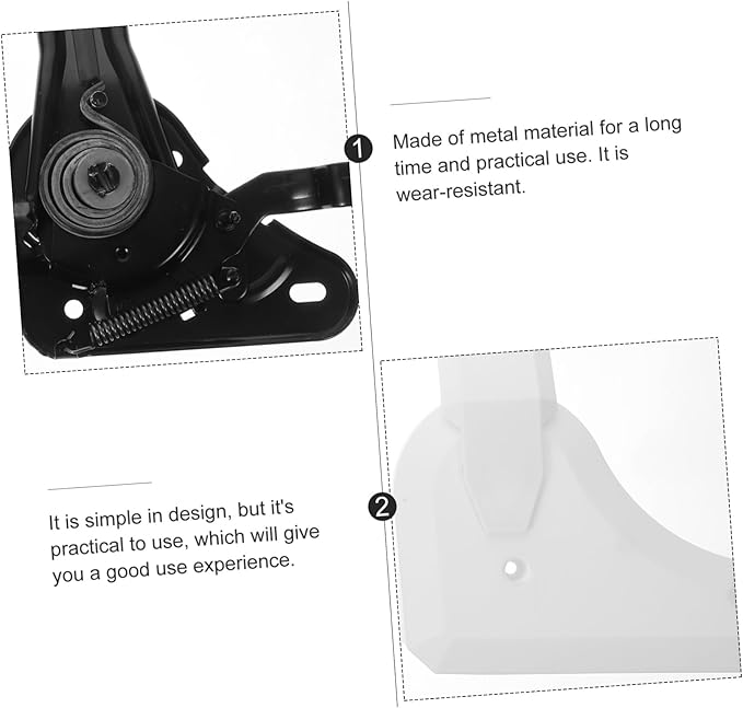 Multi-Angle Chair Angle Adjuster Metal Seat Adjuster for Ergonomic Office and Gaming Chairs Easy to Install Hardware Accessory