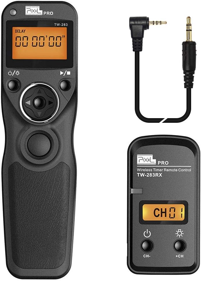 Remote Shutter Release Compatible for Panasonic, PIXEL TW-283 L1 Wireless Remote Control Wired Shutter Release Cable Compatible for Panasonic Cameras