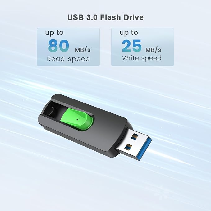 Aiibe 256GB USB 3.0 Flash Drive USB Drive Thumb Drive 256GB USB Flash Drive Memory Stick Jump Drive for Laptop