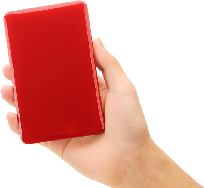 U3 2.5 inch USB 3.0 FAT32 Portable External Hard Drive - Red (250GB)