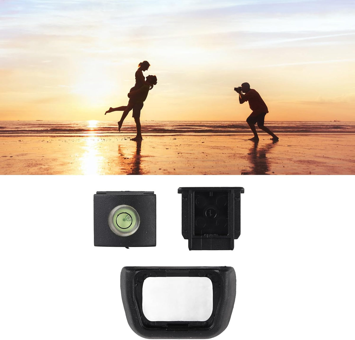 A6000 A6100 A6300 A5000 Dpofirs Camera Eyepiece Cover & Viewfinder Eyecup with Level Tool for - Protects from Light