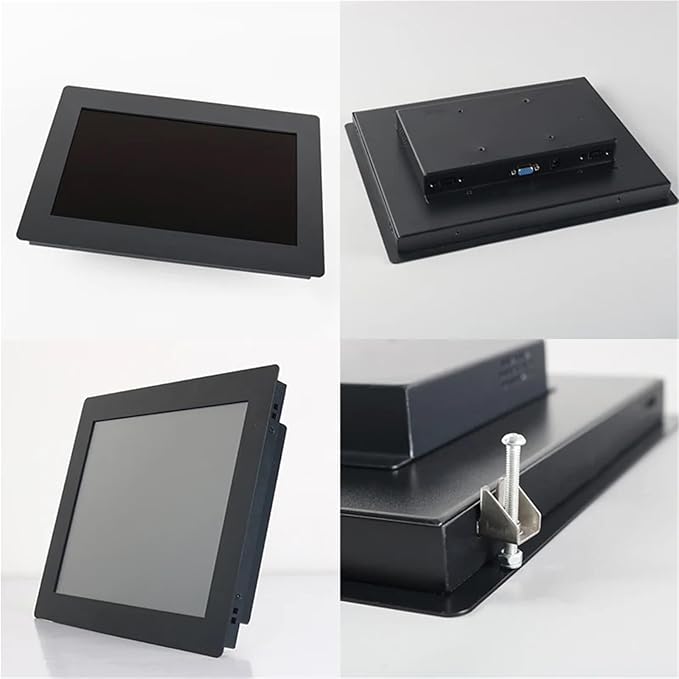 1pc 10.1 inch Monitors for Industrial Computer Buckles Mounting Not Touch Screen Industrial Display(HDMI VGA)